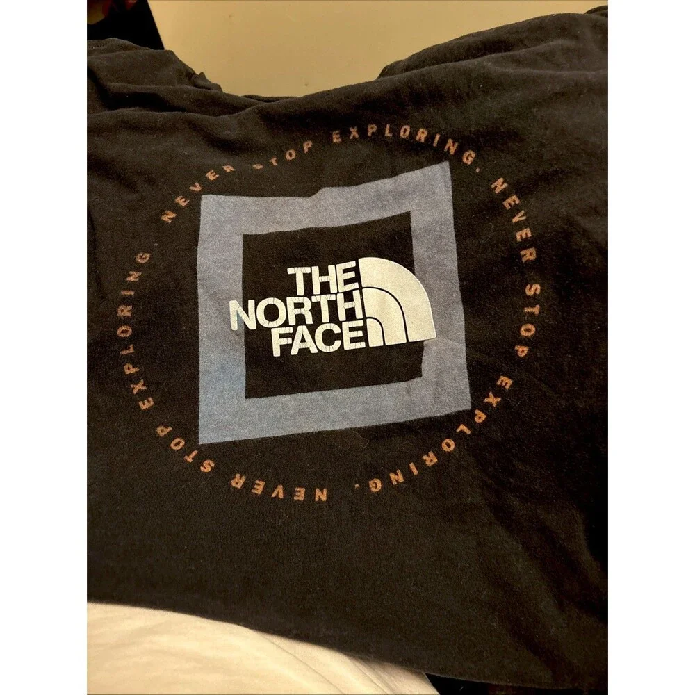 The North Face Fine Alpine Equipment Never Stop Exploring Men's Gray T-Shirt XL